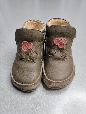 Donsje leather Holly Berry Christmas booties